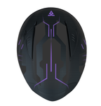 SGI Core Tron Purple Full Face Motorcycle Helmet