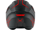 SGI Core Tron Red Full Face Motorcycle Helmet