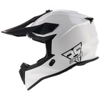 SGI Vortex MX Gloss White Motocross Helmet