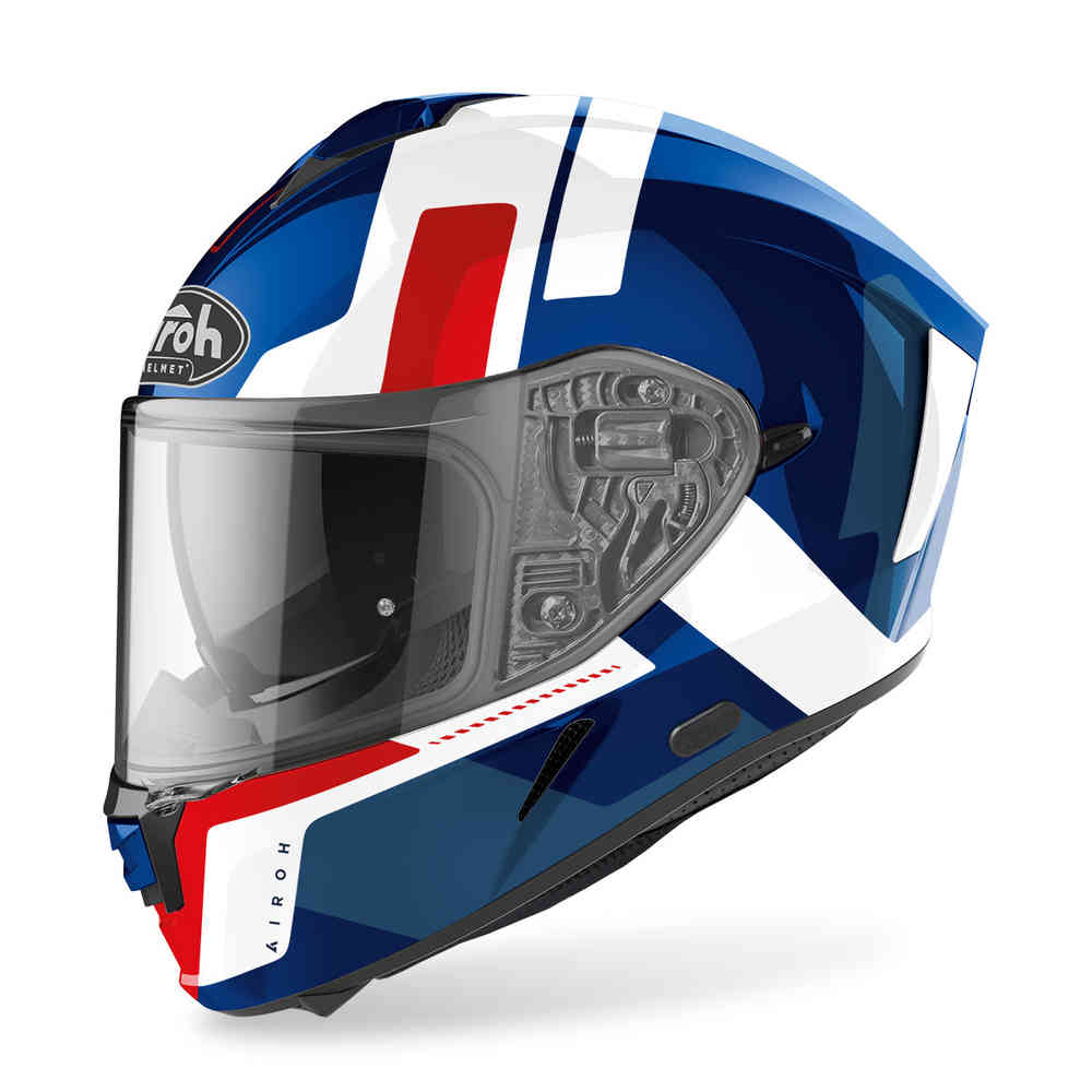 airoh-spark-shogun-blue-red-motorbike-helmet
