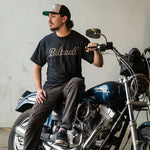 Biltwell Script Grey Tee 