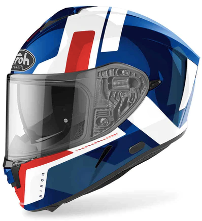 airoh-spark-shogun-blue-red-motorbike-helmet
