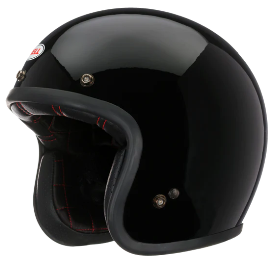 Bell Custom 500 Black Open Face Motorcycle Helmet South Africa SGI