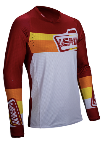 Leatt Moto 4.5 Lite Pitboard Ruby Motocross Jersey