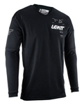 Leatt Moto 4.5 Windblock Black Motocross Jersey