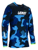 Leatt Moto 4.5 Enduro Blue Motocross Jersey