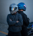 SGI Tyro Element Gun-Metal Motorcycle Helmet
