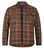 Merla Denver Checked Wool Motorcycle Jacket (Abrasion Resistant)