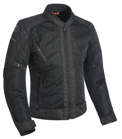 Oxford Delta Air 1.0 Stealth Black Motorcycle Jacket