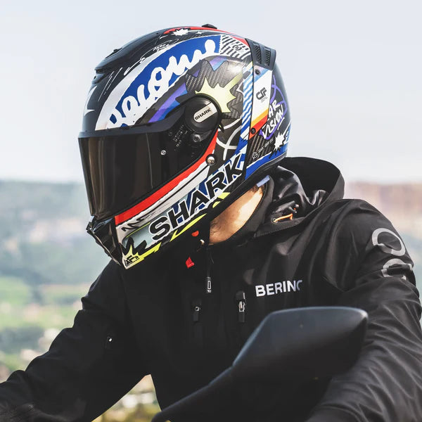 Shark D-Skwal 3 Streetrush KBU Motorcycle Helmet