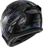 Shark D-Skwal 3 Streetrush KGU Motorcycle Helmets
