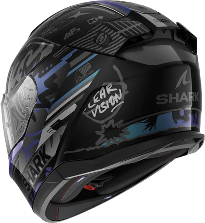 Shark D-Skwal 3 Streetrush KGU Motorcycle Helmets