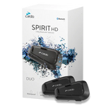 Cardo Spirit HD Duo Communication System Duo Pack