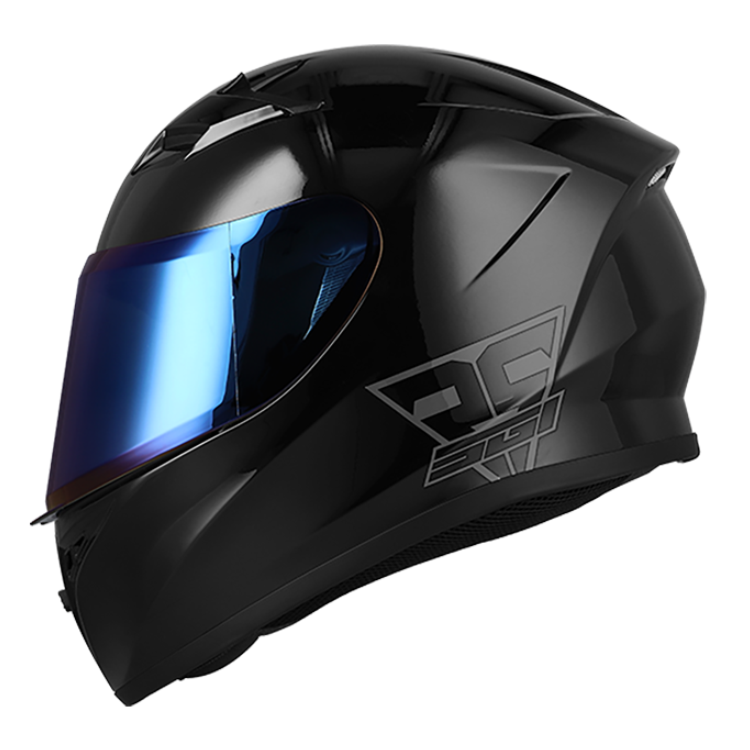 SGI Tyro Gloss Black Motorcycle Helmet Helmets South Africa