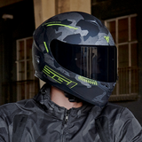 SGI Encounter Trooper Fluo Motorbike Helmet