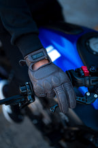 SGI Rover Brown Motorcycle Gloves