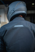 SGI Tyro Element Gun-Metal Motorcycle Helmet