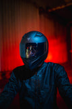 SGI Tyro Element Matt Black Motorbike Helmet