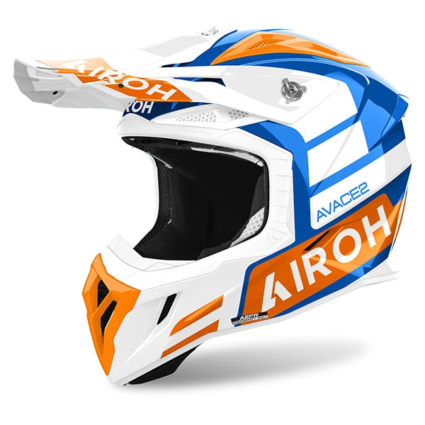 Airoh Aviator Ace 2 Sake MX Orange Gloss Motocross Helmet