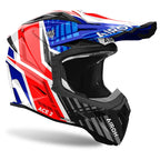 Airoh Aviator Ace 2 Proud MX Blue/Red Motocross Helmet