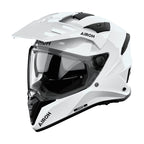 Airoh 2026 Bandit Colour Adventure Motorcycle Helmet White Gloss