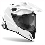 Airoh Commander 2 Adventure Motorcycle Helmet White Gloss