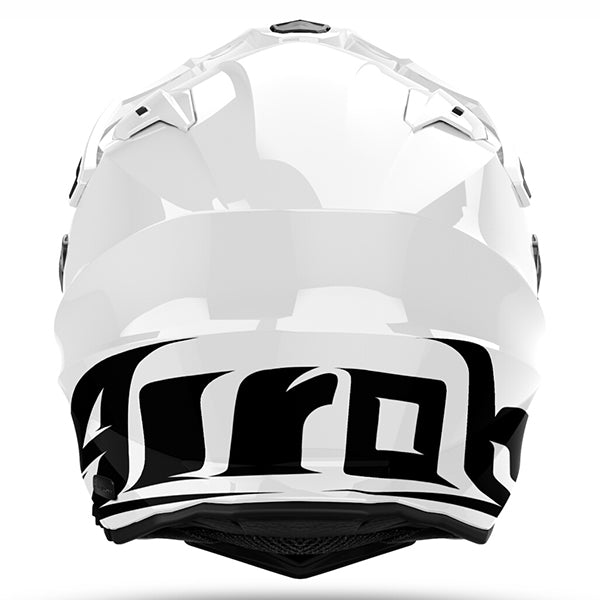 Airoh Commander 2 Adventure Motorcycle Helmet White Gloss
