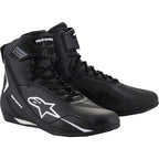 Alpinestars Faster-4 Shoes Black/White Motorbike Boots
