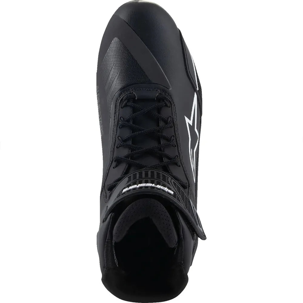 Alpinestars Faster-4 Shoes Black/White Motorbike Boots