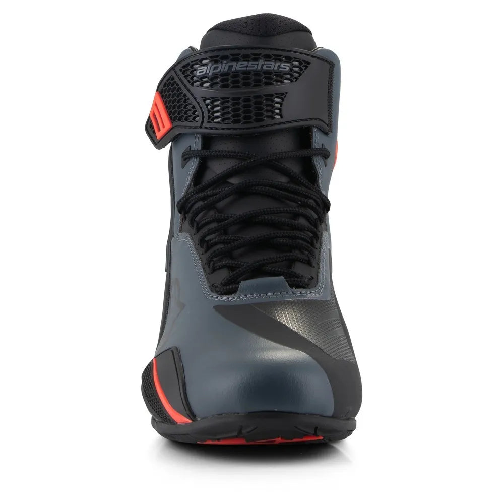 Alpinestars Faster-4 Shoes Black/Grey/Red Motorbike Boots