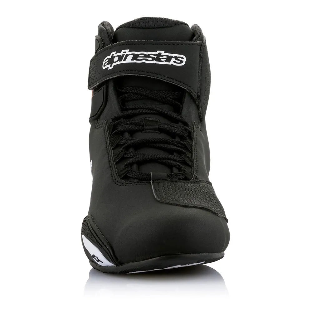 Alpinestars Sektor Shoes Black/White/Red Motorbike Boots