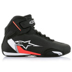 Alpinestars Sektor Shoes Black/White/Red Motorbike Boots