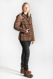 Darley Womens Plaid Motorcycle Jacket Merla Moto