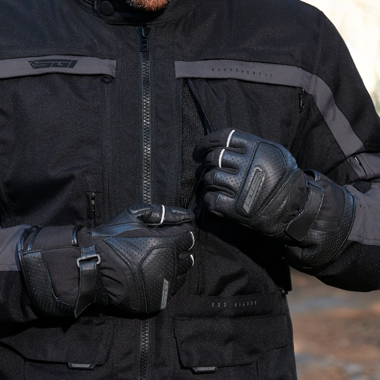 SGI Discovery Black Motorcycle Jacket | Motorbike Jackets South Africa
