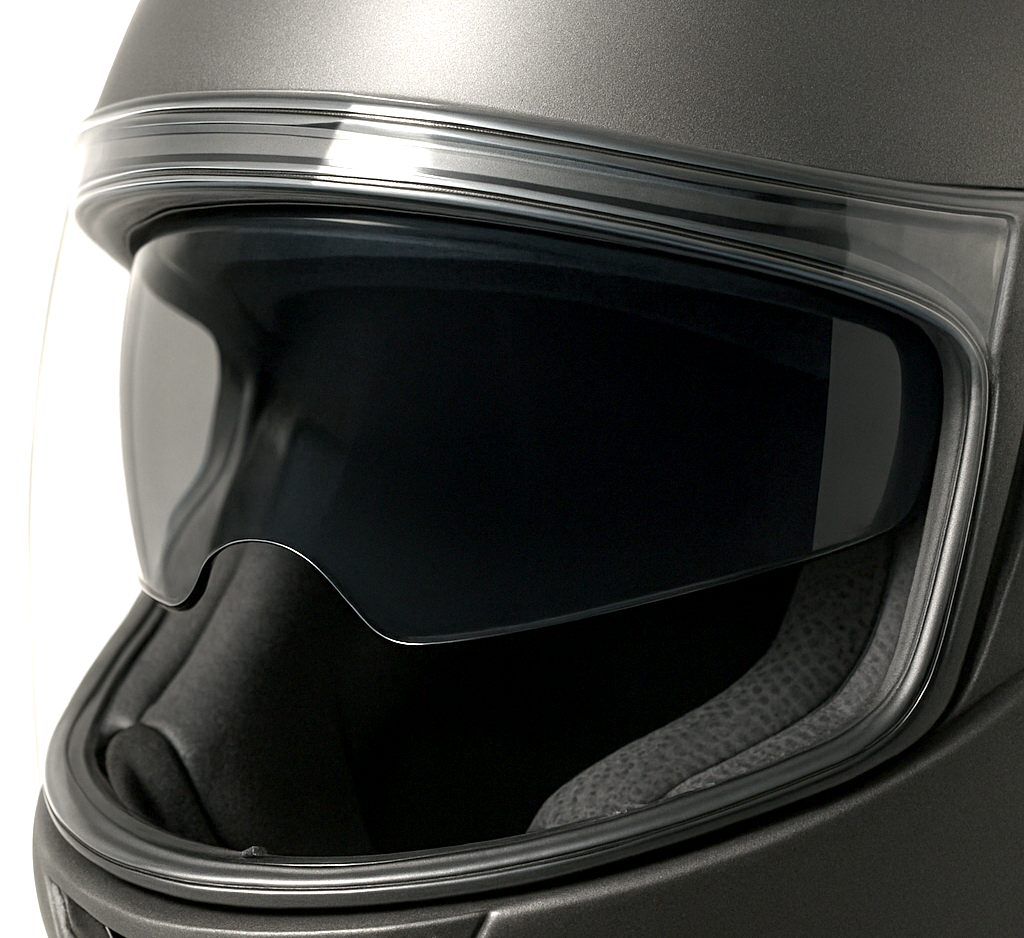 SGI Encounter Raptor Gun-Metal Motorcycle Helmet