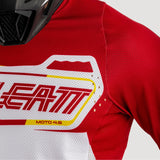 Leatt Moto 4.5 Lite Pitboard Ruby Motocross Jersey