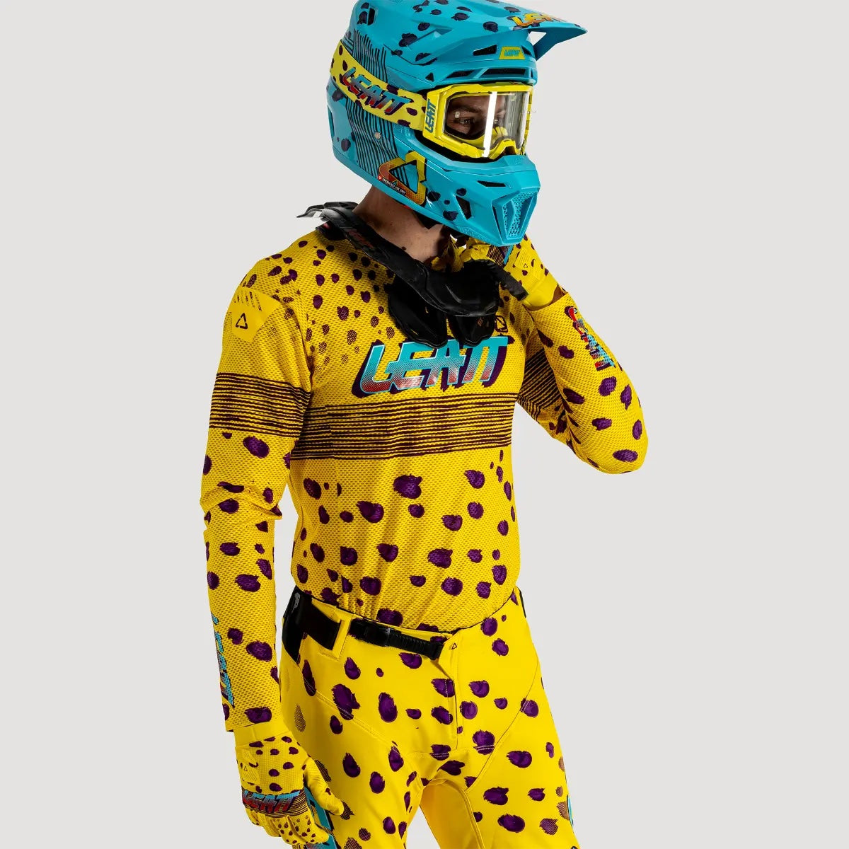 Leatt Moto 5.5 UltraWeld Cheetah Motocross Jersey | MX Clothing – SGI