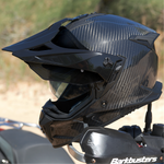 SGI Realm Carbon Fibre Black Motorcycle Helmet