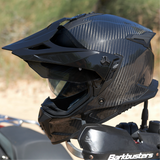 SGI Realm Carbon Fibre Black Motorcycle Helmet