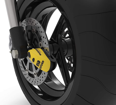 Oxford XA7 Screamer Motorcycle Alarm Disc Lock Black/Fluo – SGI