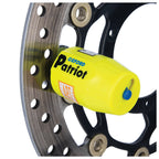 oxford-patriot-14mm-motorcycle-disc-lock-yellow