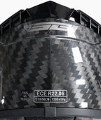 SGI Phantom Carbon Fibre Motorcycle Helmet