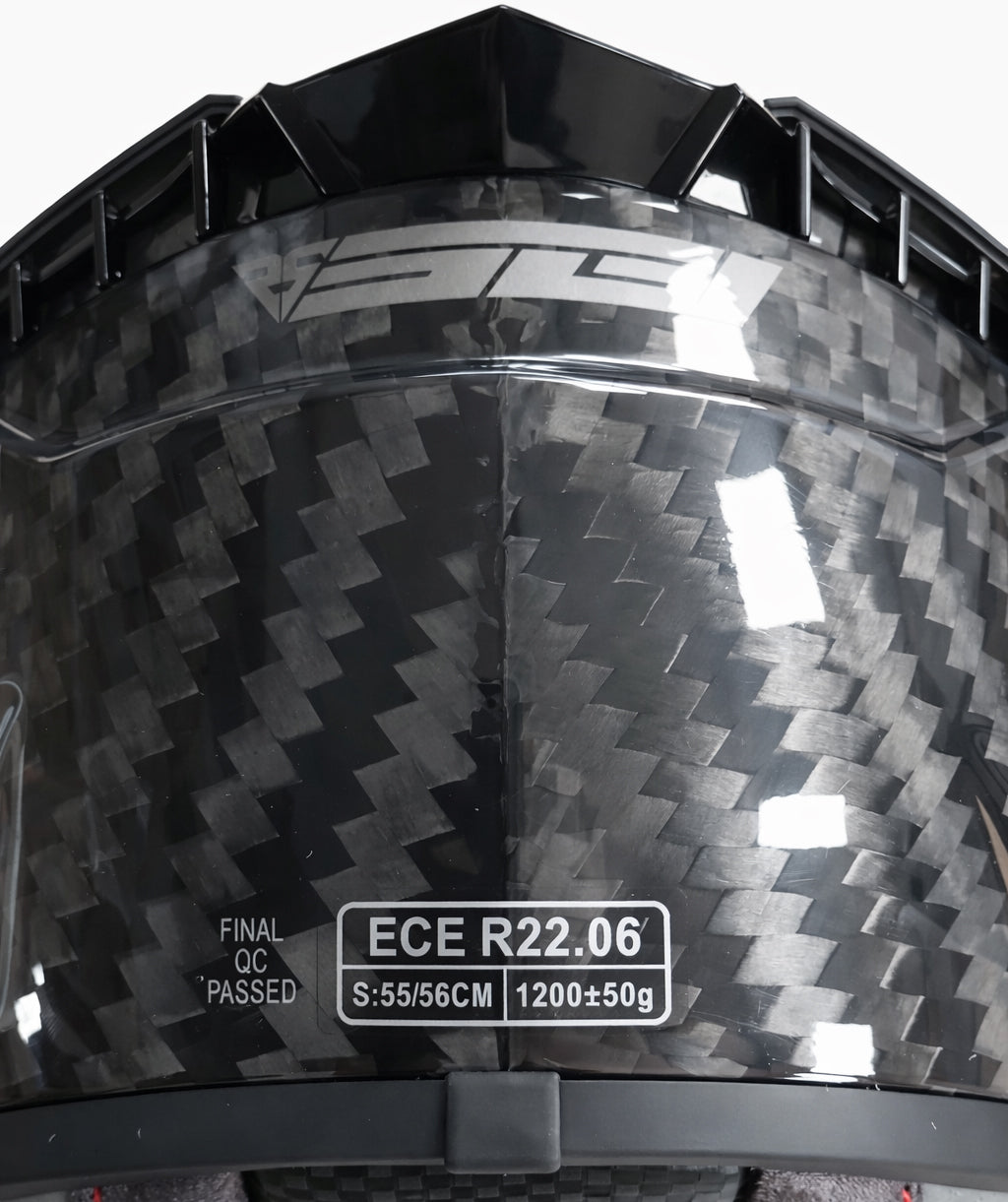 SGI Phantom Carbon Fibre Motorcycle Helmet