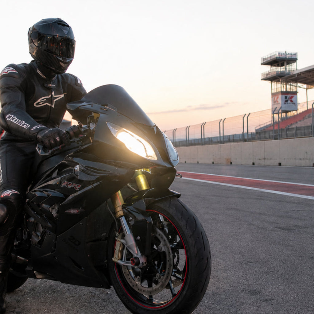 SGI Phantom Carbon Fibre Motorcycle Helmet