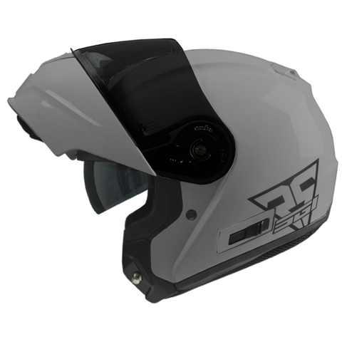 SGI Fusion Grey Modular Motorcycle Helmets