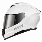 SGI Venom Gloss White Full Face Motorcycle Helmet