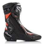 Alpinestars SMX-Plus V2 Black/White/Red Fluo Motorcycle Boots