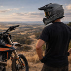 SGI Vortex MX Gun-Metal Motocross Helmet